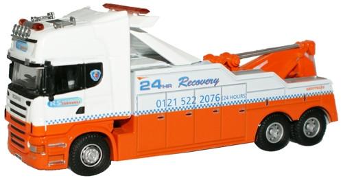 OXFORD DIECAST SCA01REC RS Recovery Scania R Series Topline Boniface 1:76 Scale Model 