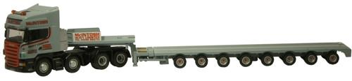OXFORD DIECAST SCA02LL McIntosh Plant Hire Scania Oxford Haulage 1:76 Scale Model 