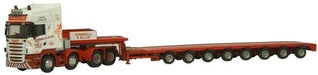 OXFORD DIECAST SCA03LL Donnell & Ellis Low Loader Oxford Haulage 1:76 Scale Model 
