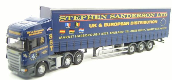 OXFORD DIECAST SCA06CS Stephen Sanderson  Scania Oxford Haulage 1:76 Scale Model Modern Trucks Theme