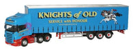 OXFORD DIECAST SCA08CS Knights of Old Scania Oxford Haulage 1:76 Scale Model 