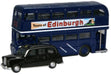 OXFORD DIECAST SCOT004 Scotland Bus & Taxi Oxford Gift 1:76 Scale Model Gift Theme