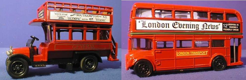OXFORD DIECAST SET 03 London Bus Set Oxford Originals Non Scale Model Sets Theme