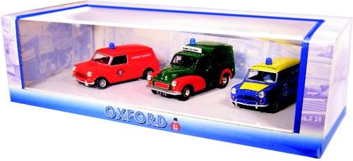 OXFORD DIECAST SET 20 Emergency Oxford Gift 1:43 Scale Model Emergency Theme