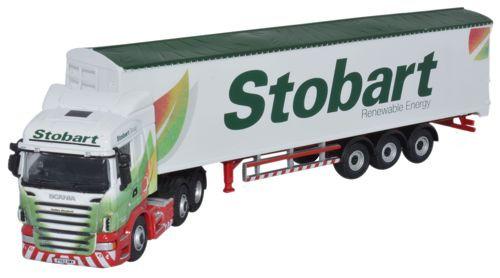 OXFORD DIECAST SHL02WF Scania Highline Walking Floor Eddie Stobart 1:76 Scale Model Stobart Theme