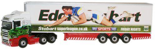 OXFORD DIECAST SHL03FR Stobart Super League Warrington Wolves 1:76 Scale Model Stobart Theme