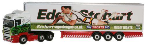 OXFORD DIECAST SHL09FR Stobart Super League Bradford Bulls 1:76 Scale Model Stobart Theme