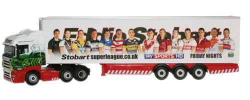 OXFORD DIECAST SHL15FR Stobart Super League Oxford Haulage 1:76 Scale Model Stobart Theme