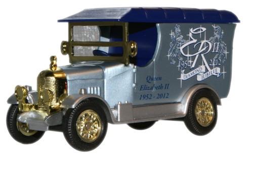 OXFORD DIECAST SP052 Queens Diamond Jubilee Bullnose Morris Large Non Scale Model Royalty Theme