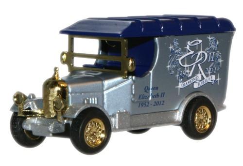 OXFORD DIECAST SP053 Queens Diamond Jubilee Bullnose Morris Small 1:76 Scale Model Royalty Theme