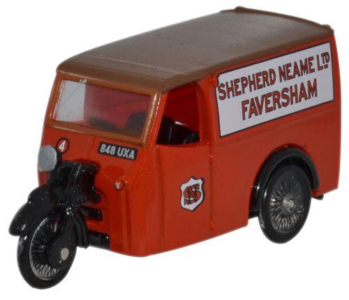 OXFORD DIECAST SP077 Shepherd Neame Tricycle Van Oxford Specials 1:76 Scale Model 