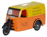 OXFORD DIECAST SP089 Branth Korrux Tricycle Van Oxford Specials 1:76 Scale Model 