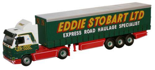 OXFORD DIECAST STOB019 Scania 143 Curtainside Oxford Haulage 1:76 Scale Model Stobart Theme