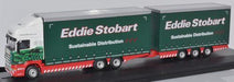 OXFORD DIECAST STOB032 Scania R440 Drawbar Oxford Haulage 1:76 Scale Model Stobart Theme