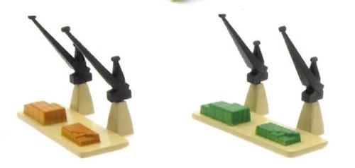 TRIANG TR1M837 Crane Units Triang 1:1200 Scale Model 