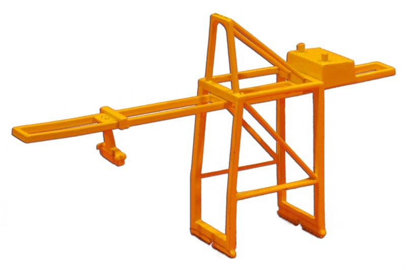 TRIANG TR1M912YL Post Panamax Container Crane Yellow Triang 1:1200 Scale Model 