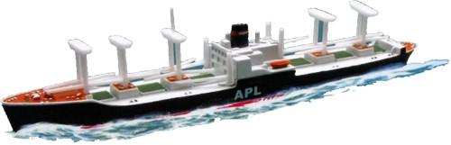 TRIANG TR1P610 SS President Buchanan Triang 1:1200 Scale Model 
