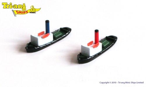 TRIANG TR1P670 Steam Tugs Triang 1:1200 Scale Model 