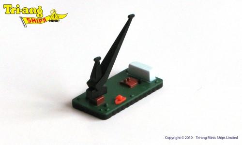 TRIANG TR1P678 Floating Crane Triang 1:1200 Scale Model 