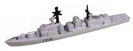 TRIANG TR1P730F236 HMS Montrose F236 Triang 1:1200 Scale Model Navy Theme