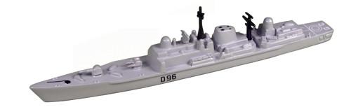 TRIANG TR1P750D96 HMS Gloucester D96 Triang 1:1200 Scale Model Navy Theme