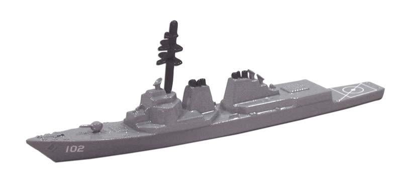 TRIANG TR1P840102 USS Sampson - DDG 102 Triang 1:1200 Scale Model Navy Theme