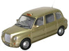 OXFORD DIECAST TX4002 TX4 Taxi Gold Oxford Commercials 1:43 Scale Model Taxi Theme