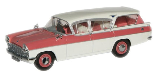 OXFORD DIECAST VFE001 Mountain Rose/Swan White Cresta Friary Estate 1:43 Scale Model 