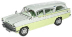 OXFORD DIECAST VFE004 Swan White/Lime Yellow Vauxhall Cresta Oxford Automobile 1:43 Scale Model 