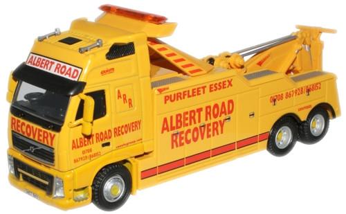 OXFORD DIECAST VOL01REC Albert Road Recovery Volvo Oxford Haulage 1:76 Scale Model 