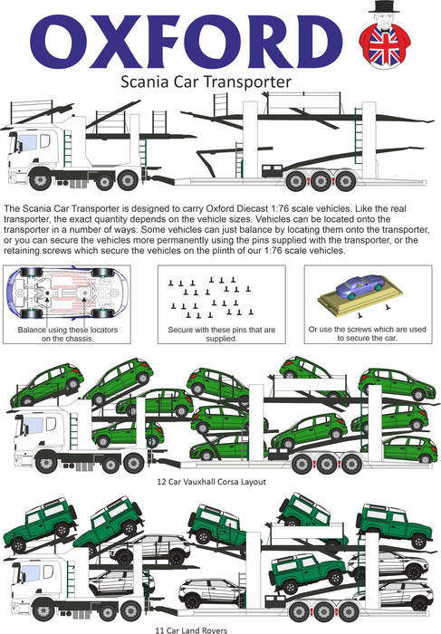 Transporter Bundle with 12 cars