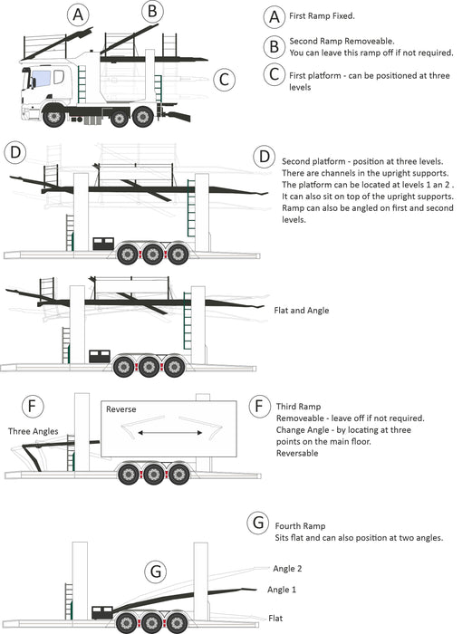 Transporter Bundle with 12 cars