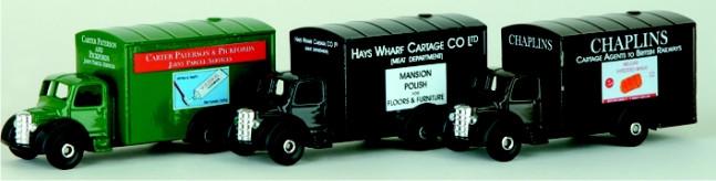 OXFORD DIECAST MINI SET09 Railway Vans Oxford Originals Non Scale Model Sets Theme